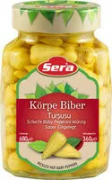 Mängden socker i Sera Runde Peperoni Scharf Eingelegt
