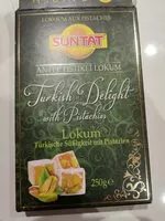 Mängden socker i Turkish Delight with Pistachios, Lokum