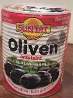 Mängden socker i Oliven