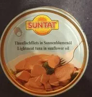 Mängden socker i Thunfischfilets in Sonnenblumenöl
