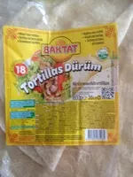 Mängden socker i Bak-dürüm Weizenmehltortillas