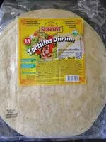 Mängden socker i Tortilla