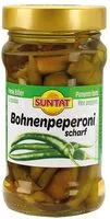 Mängden socker i Bohnenpeperoni, Scharf