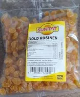 Mängden socker i Gold Rosinen