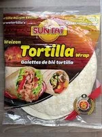 Mängden socker i Tortillas 8 Stück