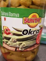 Mängden socker i Baktat Mediterranean Products Okra