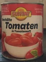 Mängden socker i Tomates pelées