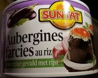 Mängden socker i Aubergines farcies au riz