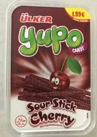 Mängden socker i Yupo candy