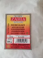 Mängden socker i Sucre glace