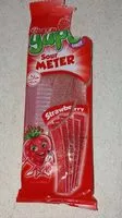 Mängden socker i Sour Meter strawberry