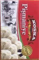 Mängden socker i Pismaniye