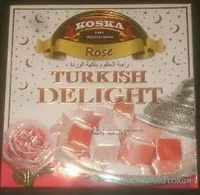 Mängden socker i Lokum rose