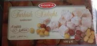 Mängden socker i Turkish delight