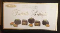 Mängden socker i Turkish Delight Chocolate Coated Double Pistachio