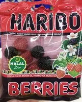 Mängden socker i Haribo Berries halal