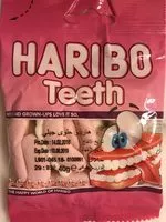 Mängden socker i Haribo teeth
