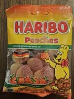 Mängden socker i Haribo Peaches