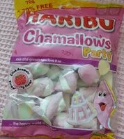 Mängden socker i Haribo Chamallows Party