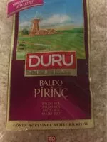 Mängden socker i Baldo pirinç