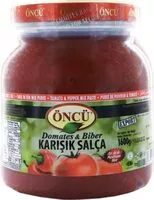 Mängden socker i Oncu Mixed Paprika and Tomato Puree