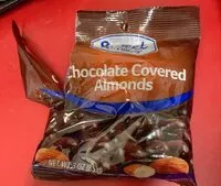 Mängden socker i Chocolate covered almonds