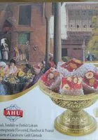 Mängden socker i Loukoum noisette et cacahuète goût grenade