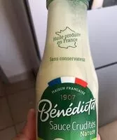 Mängden socker i Sauce crudités