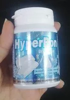 Mängden socker i Chewing-gum HyperBon goût Mastic