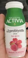 Mängden socker i Activia