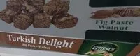 Mängden socker i Turkish delight fig and walnut