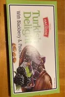 Mängden socker i Turkish Delight with blackberry and pistachio