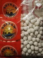 Mängden socker i Pois chiche blanc croquant