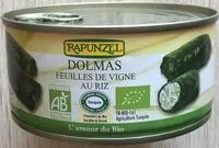 Mängden socker i Dolmas feuilles de vigne au riz