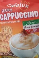 Mängden socker i Cafelux Grande Cappuccino