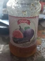 Mängden socker i Confiture de figue