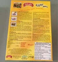 Mängden socker i Melande deboulette