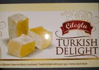 Mängden socker i Turkish delight