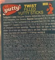 Mängden socker i Yutty