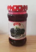 Mängden socker i Confiture de mûres