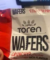 Mängden socker i Waffers strawberry