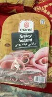 Mängden socker i Turkey salami maret