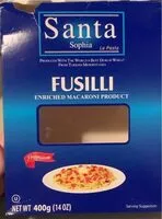 Mängden socker i fusilli