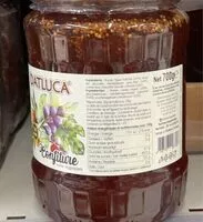 Mängden socker i Confiture figue