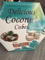 Mängden socker i Coconut cubes