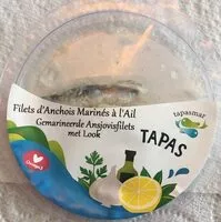 Mängden socker i Filets d’anchois marinés à l’ail