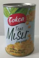 Mängden socker i tane mısır konservesi