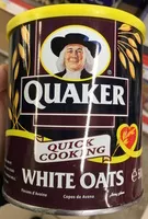 Mängden socker i Quick cooking white oats
