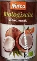 Mängden socker i Nutco Biologische Kokosmelk