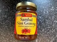 Mängden socker i Chili-Paste - Sambal Nasi Goreng